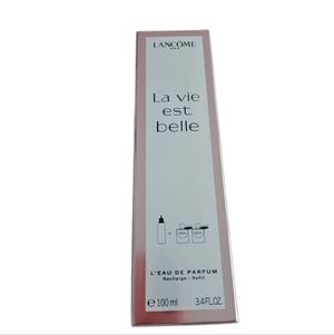 NWT Lancôme La Vie Est Belle L'Eau de Parfum Refill - White & Blush Pink